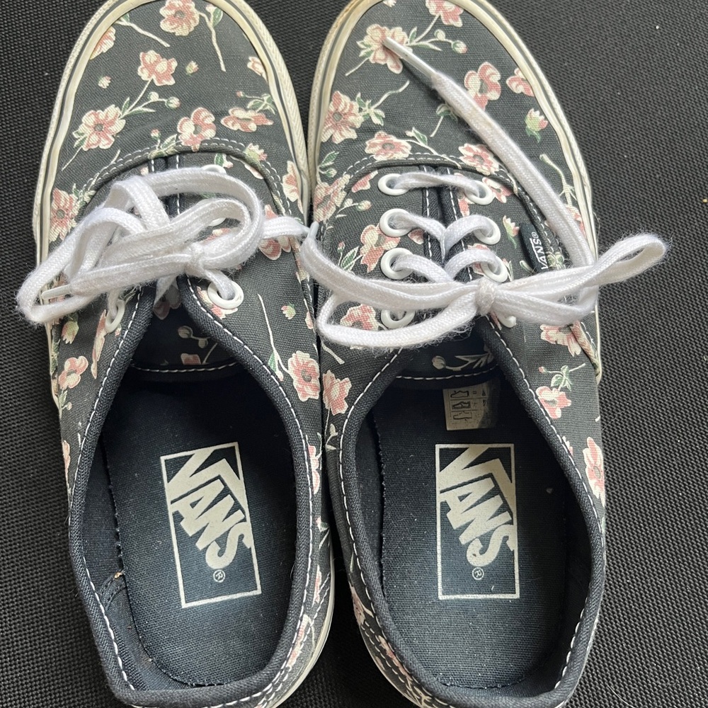 Vans Flower print shoes